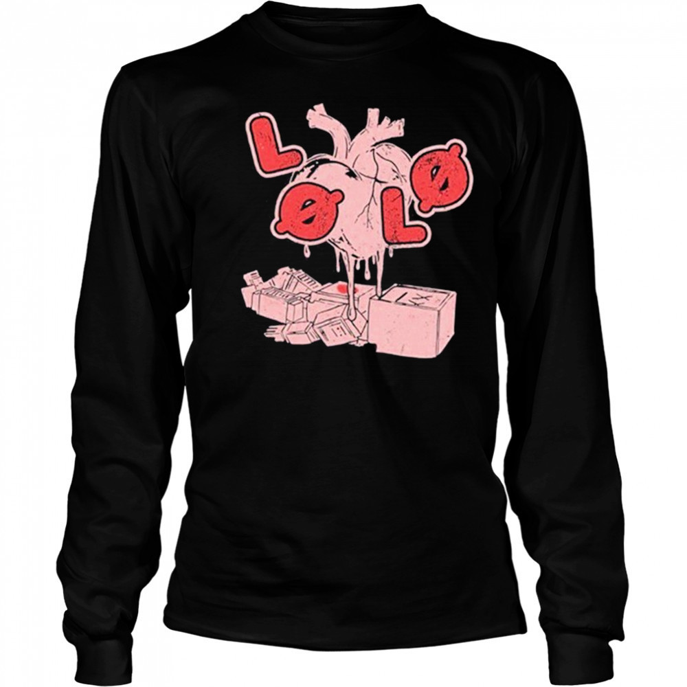 Lolo X Softside Lolo Heart Robot shirt Long Sleeved