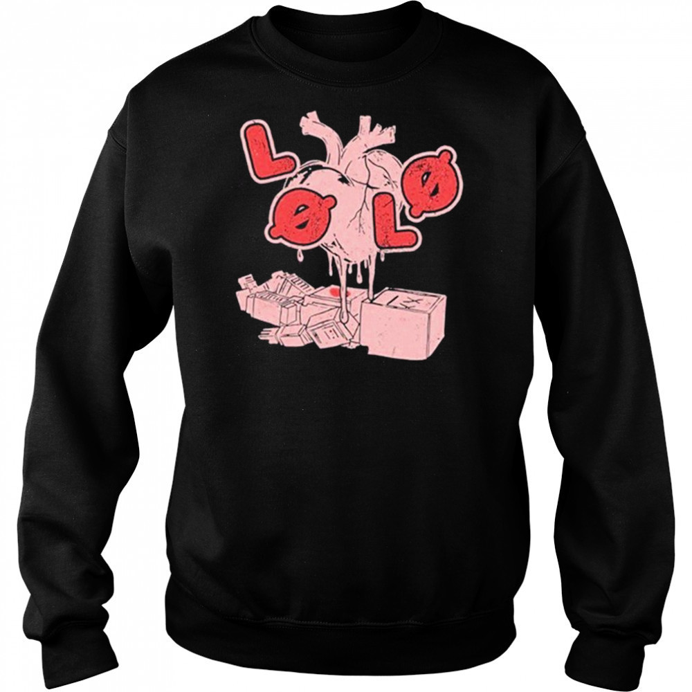 Lolo X Softside Lolo Heart Robot shirt Sweatshirt