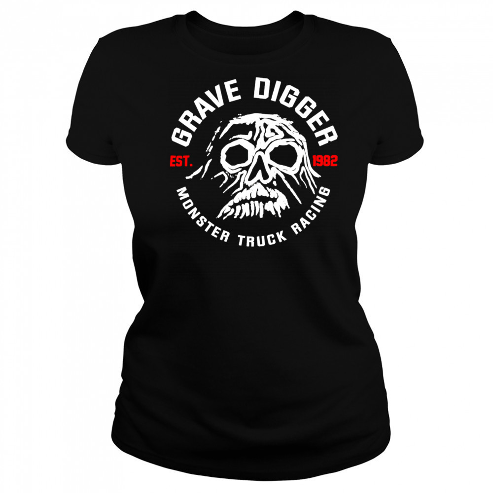 Monster Jam Superstore Grave Digger Retro Ghost shirt Women's T-shirt