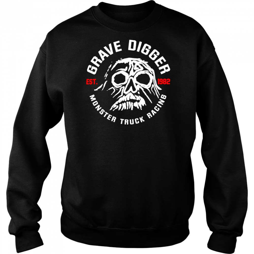 Monster Jam Superstore Grave Digger Retro Ghost shirt Sweatshirt