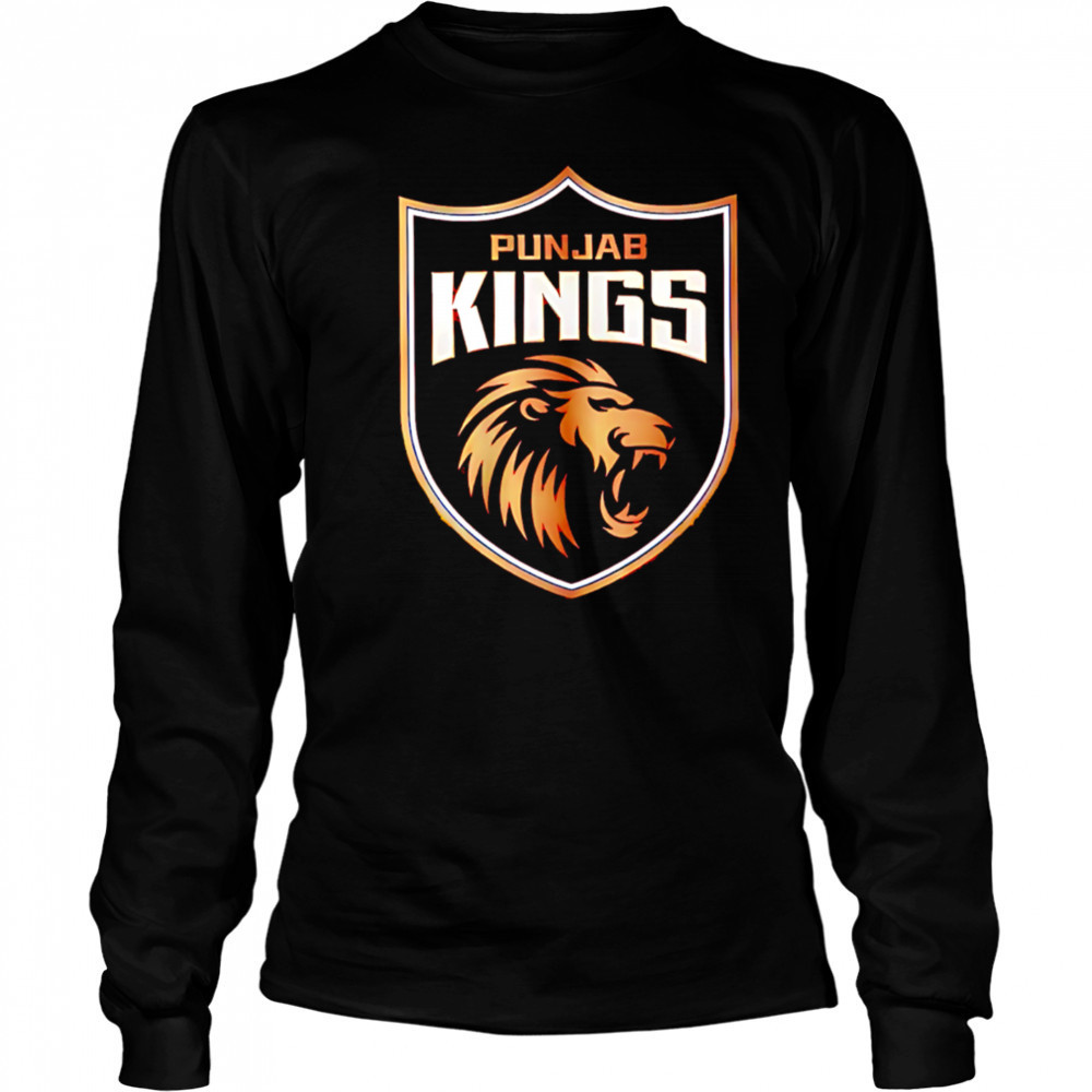 Punjab Kings 2025 Into The Playoffs logo shirt Long Sleeved