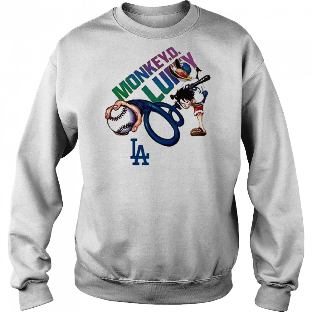 2025 Dodgers One Piece Night Shirt Sweatshirt