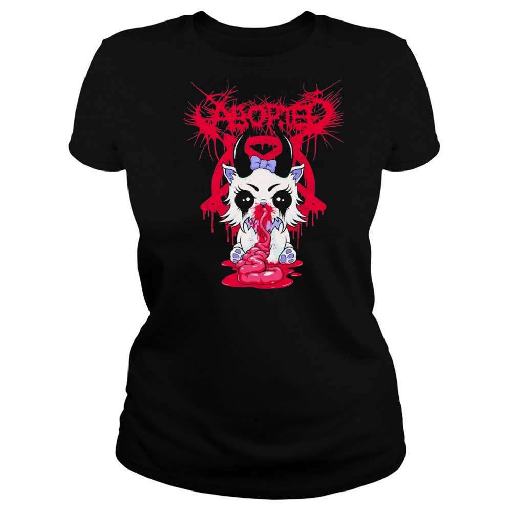 Aborted Grimkitty T-shirt Women's T-shirt
