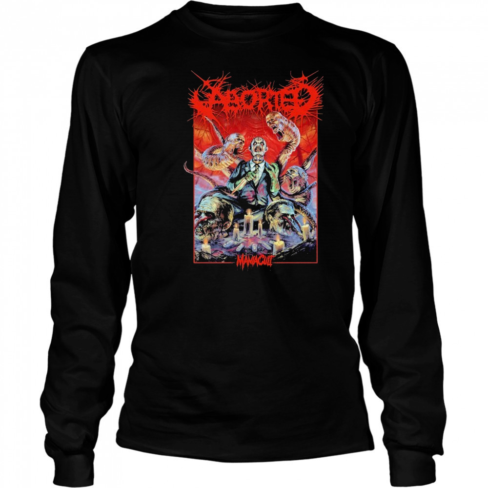 Aborted Maniacult T-shirt Long Sleeved