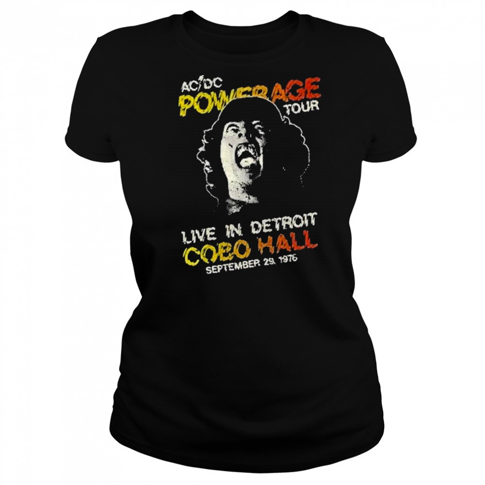 Ac Dc Powerage Tour Shirt Women's T-shirt