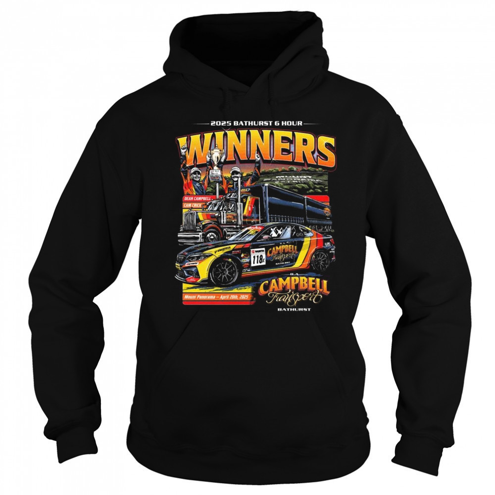 Bathurst 6 Hour 2025 Winners Shirt Hoodie
