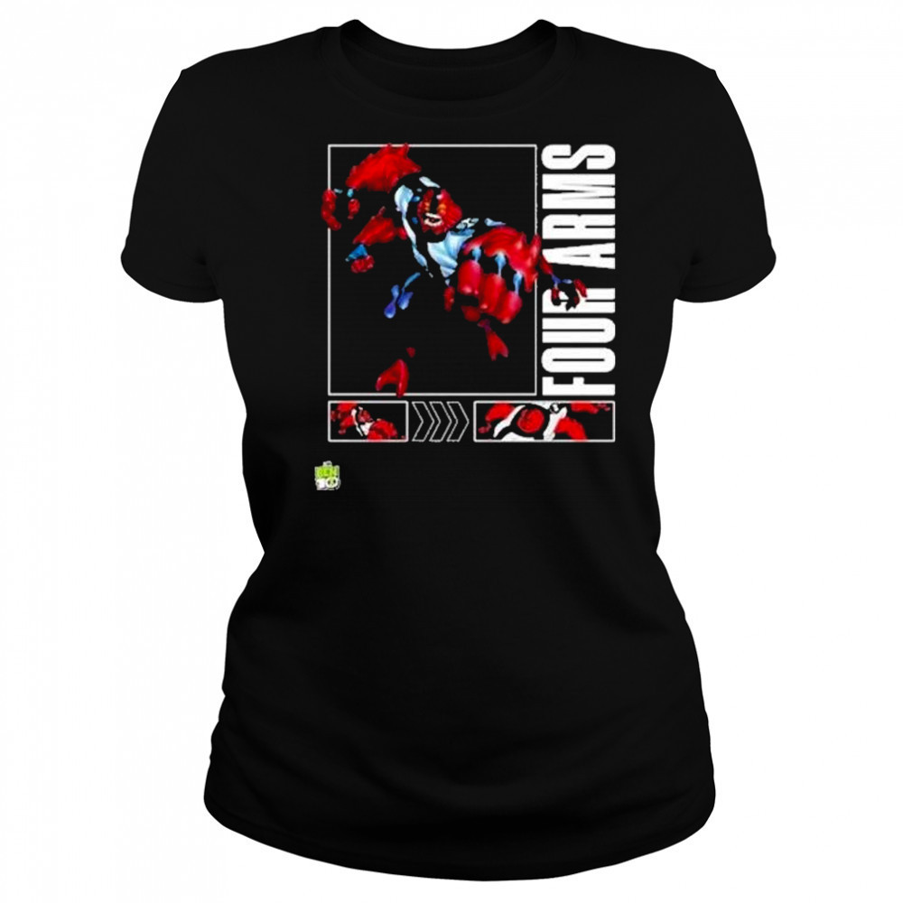 Ben 10 Four Arms Shirt Women's T-shirt