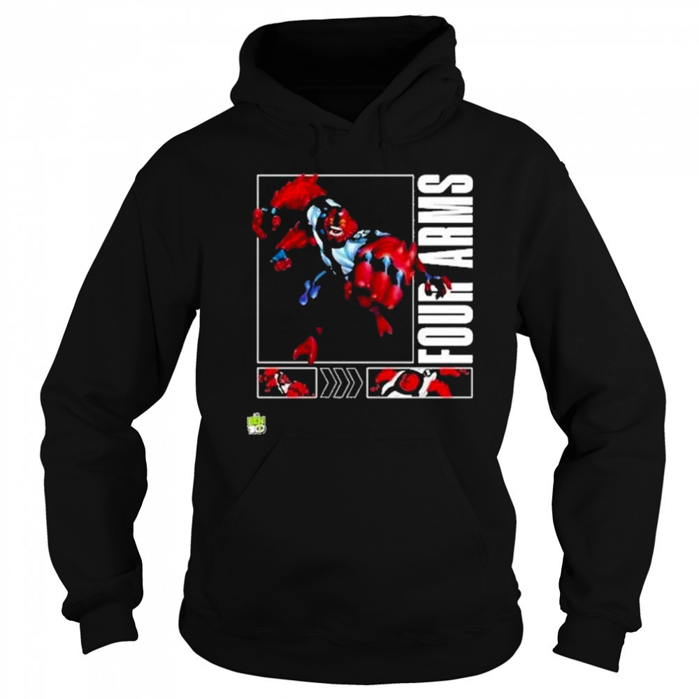 Ben 10 Four Arms Shirt Hoodie