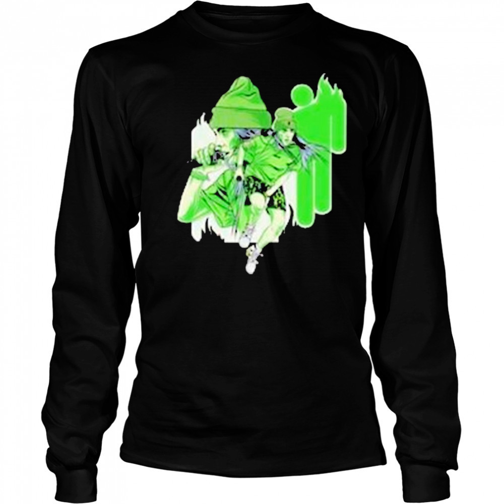 Billie Eilish Streetwear T-shirt Long Sleeved