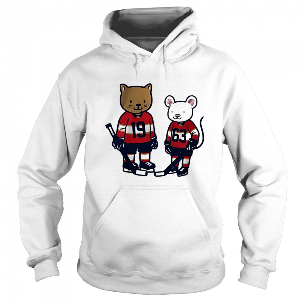 Cat and Rat x Matthew Tkachuk and Brad Marchand Florida Panthers NHL Hockey shirt Hoodie