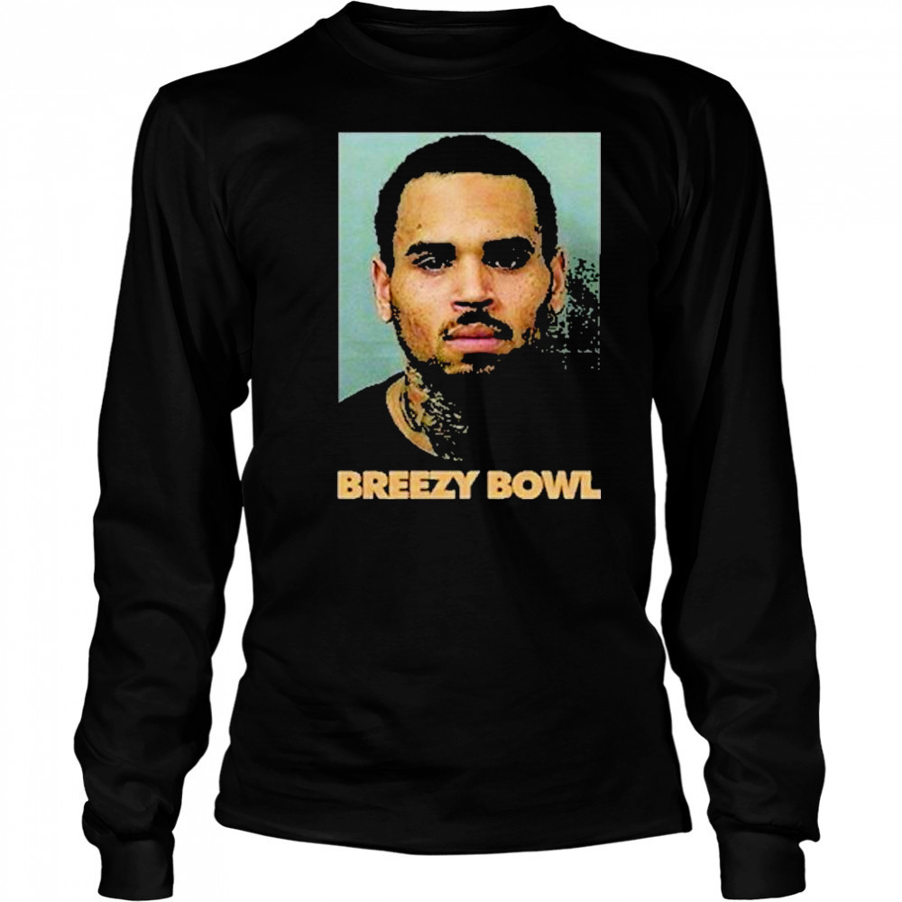 Chris Breezy Mugshot Tour 2025 Shirt Long Sleeved