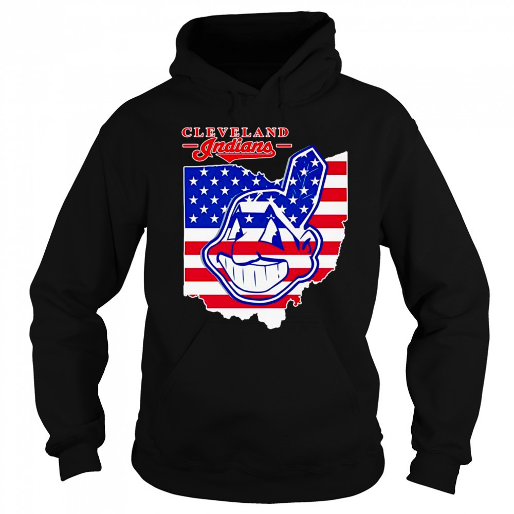 Cleveland Indians Map shirt Hoodie