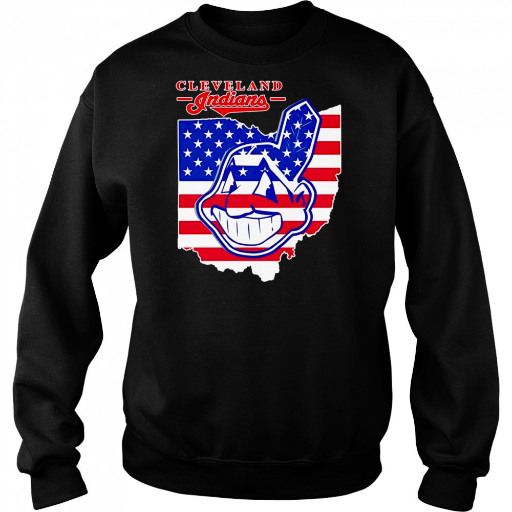 Cleveland Indians Map shirt Sweatshirt
