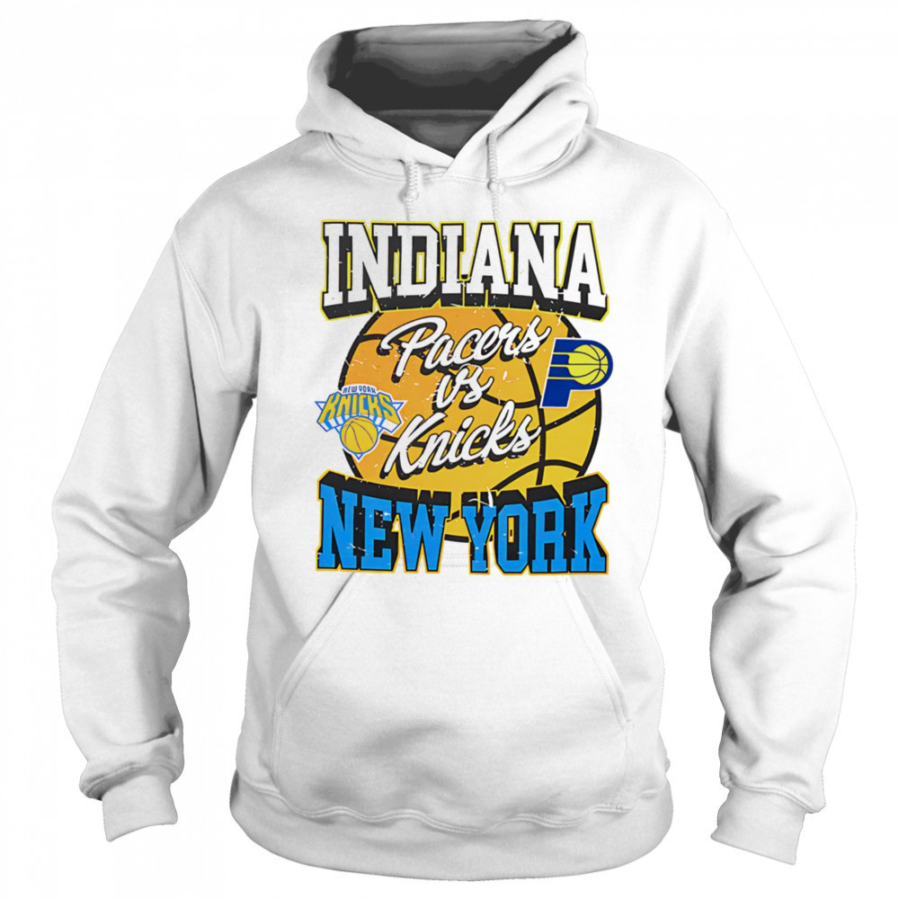 Indiana Pacers vs New York Knicks 2025 Eastern Conference Finals Match-up vintage shirt Hoodie