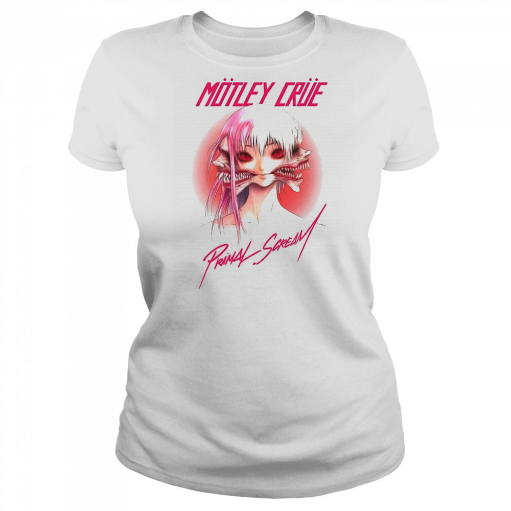 Motley Crue Primal Scream By Brando Chiesa Rockabilia Exclusive shirt Women's T-shirt