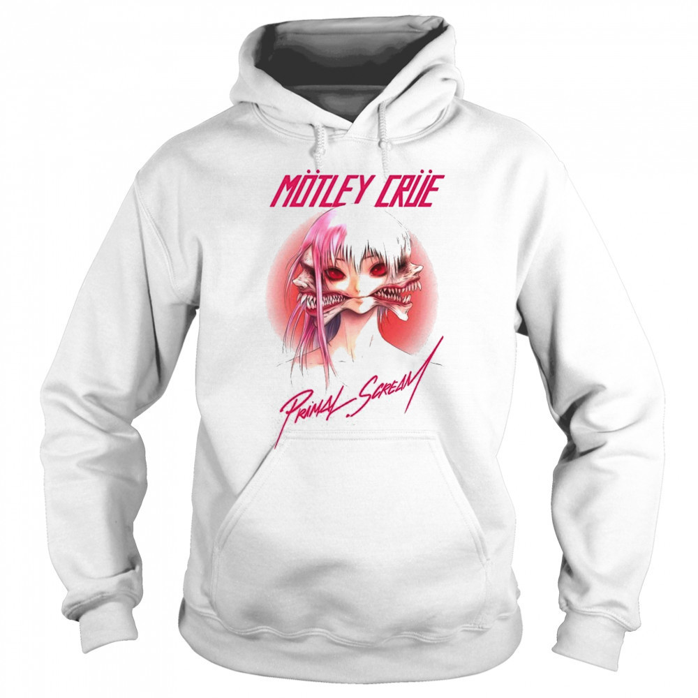 Motley Crue Primal Scream By Brando Chiesa Rockabilia Exclusive shirt Hoodie