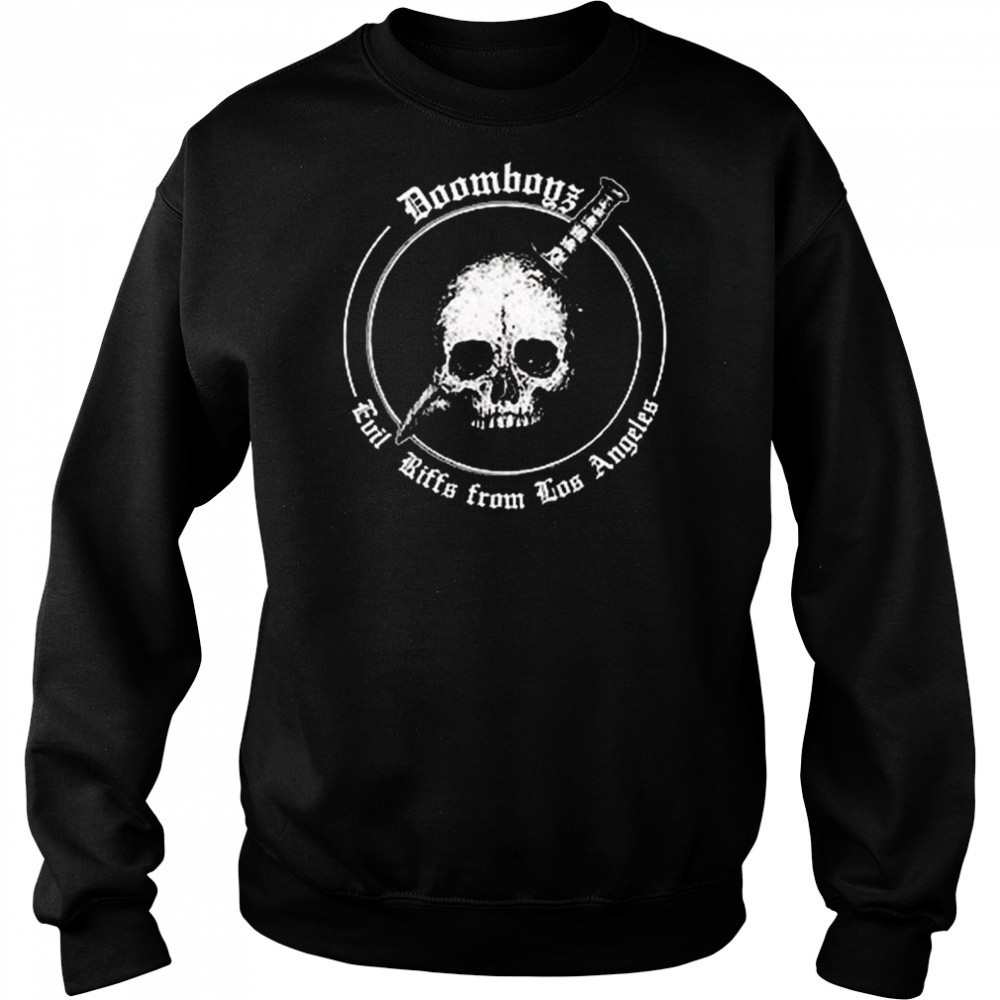 Srh X Doomboyz Evil Riffs From Los Angeles Shirt Sweatshirt