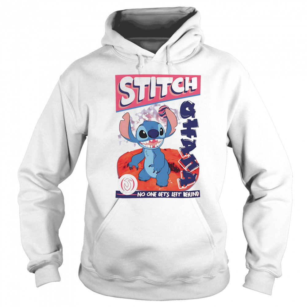 Stitch Ohana no one gets left behind shirt Hoodie