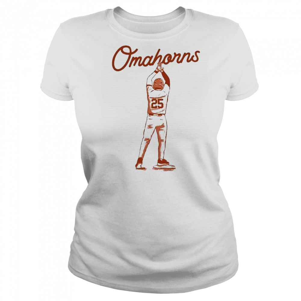 Texas Longhorns Omahorns The Road To Omaha shirt Women's T-shirt