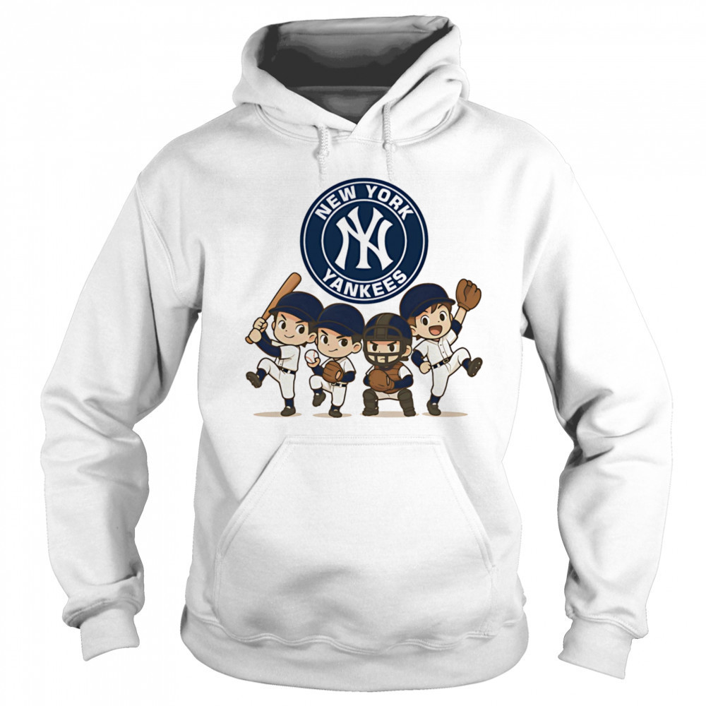 The New York Yankees chibi player shirt Hoodie