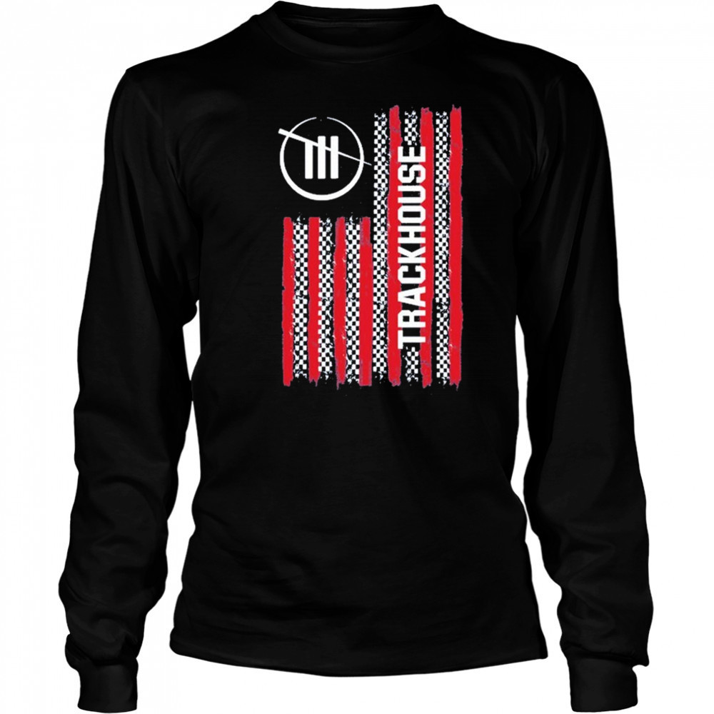 Trackhouse American Flag T-Shirt Long Sleeved