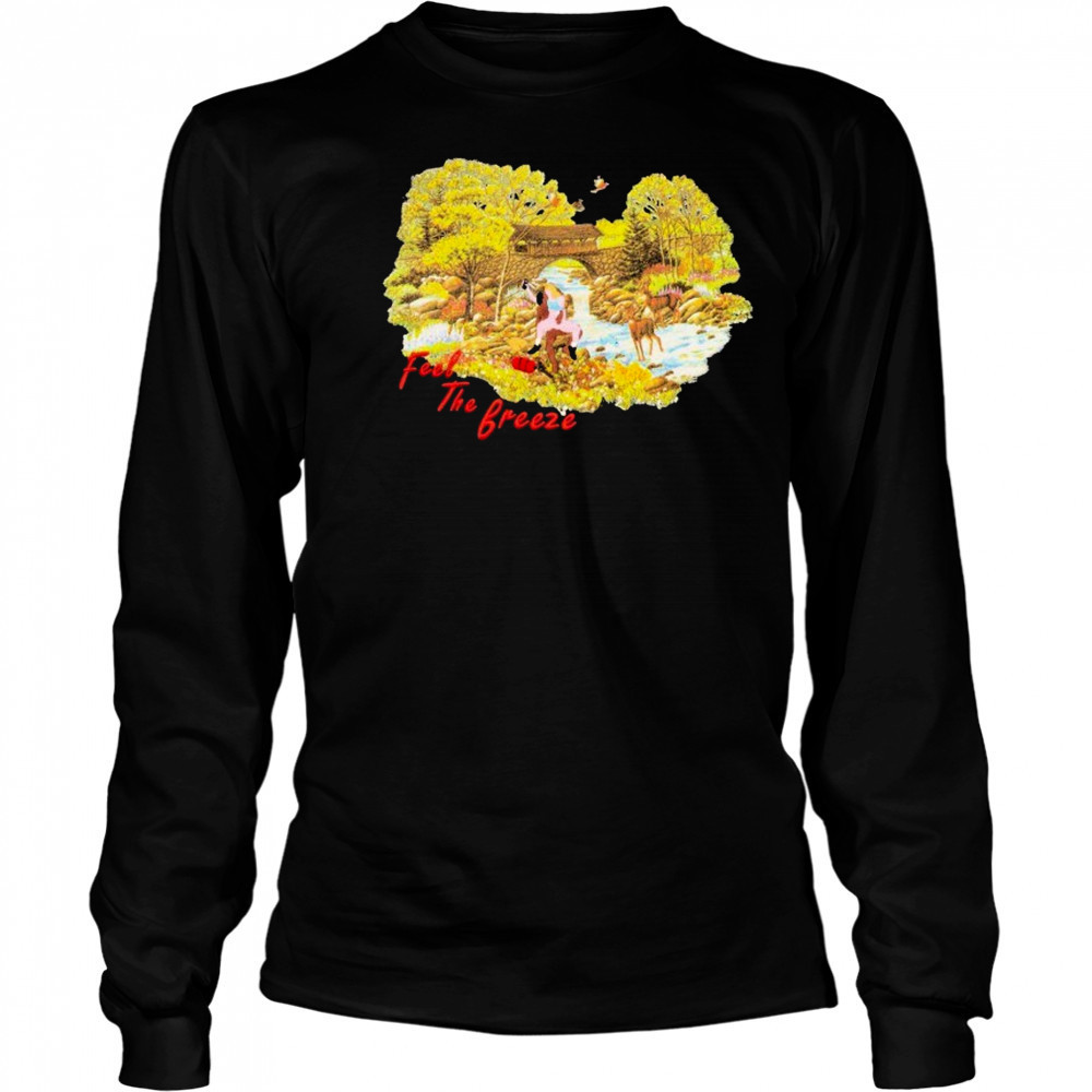 Feel The Breeze T-shirt Long Sleeved