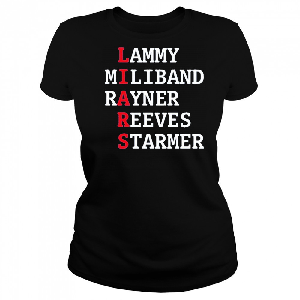 Lammy Miliband Rayner Reeves Starmer Shirt Women's T-shirt