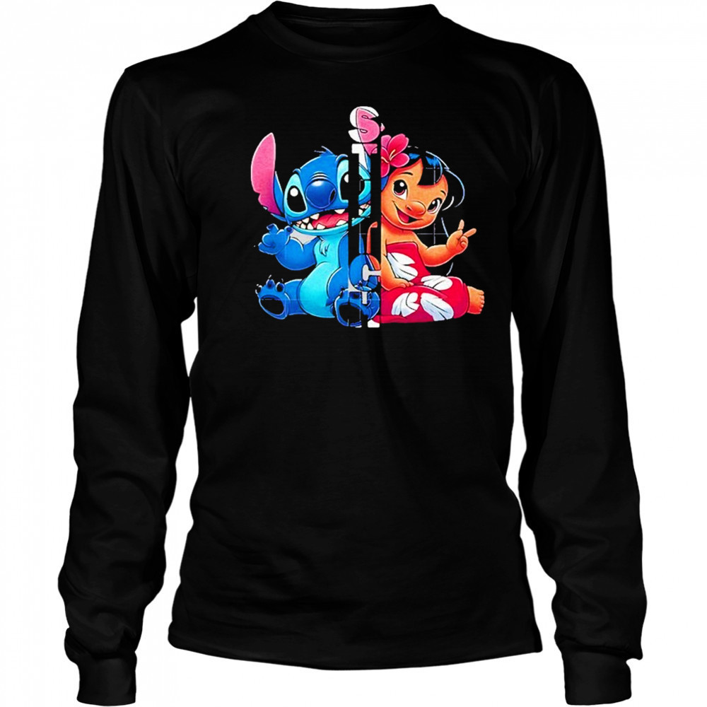 Lilo And Stitch Ohana Vibes Best Friends Forever Shirt Long Sleeved