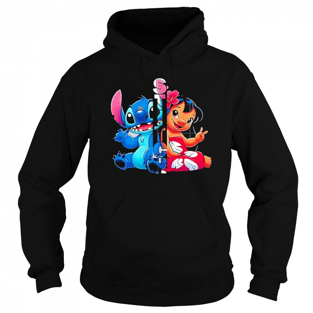Lilo And Stitch Ohana Vibes Best Friends Forever Shirt Hoodie