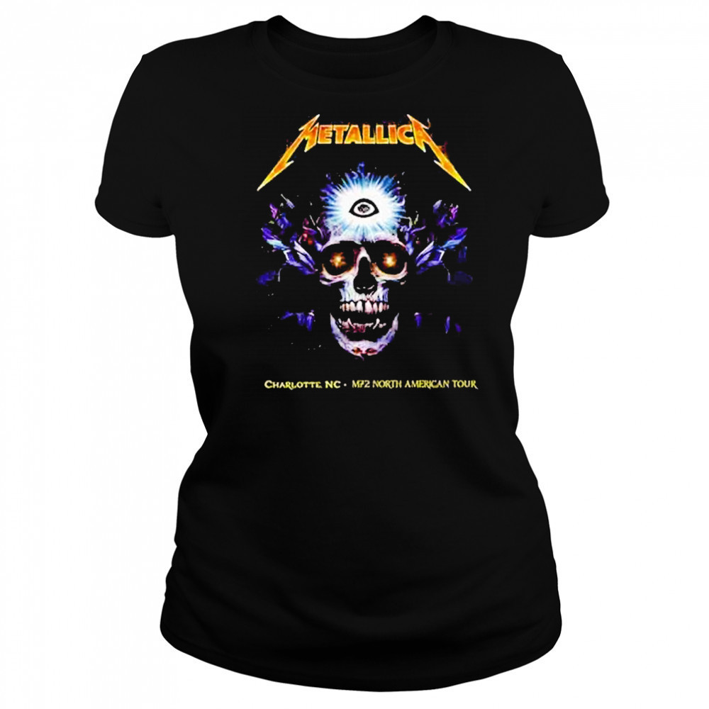 Metallica M72 Charlotte NC 2025 Bank Of America Stadium On May 31st shirt Women's T-shirt