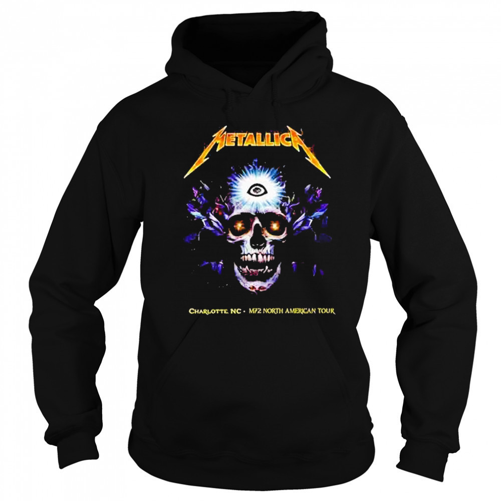 Metallica M72 Charlotte NC 2025 Bank Of America Stadium On May 31st shirt Hoodie