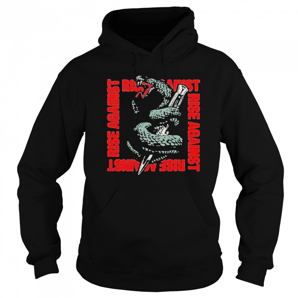 Rise Against Serpent Knife Shirt Hoodie