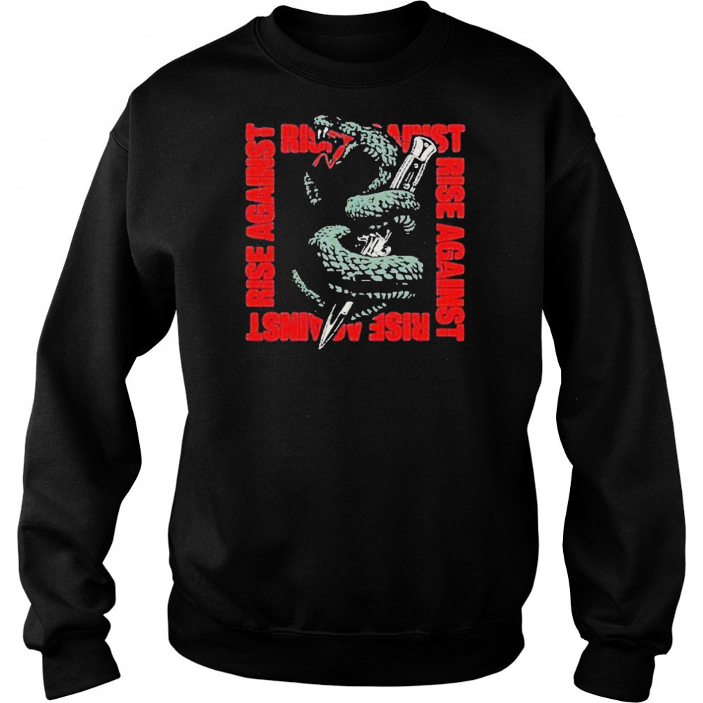Rise Against Serpent Knife Shirt Sweatshirt