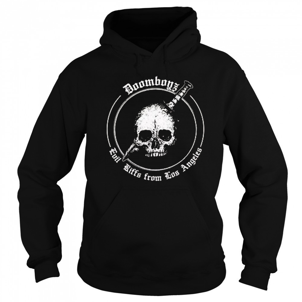 Srh X Doomboyz Evil Riffs From Los Angeles Shirt Hoodie