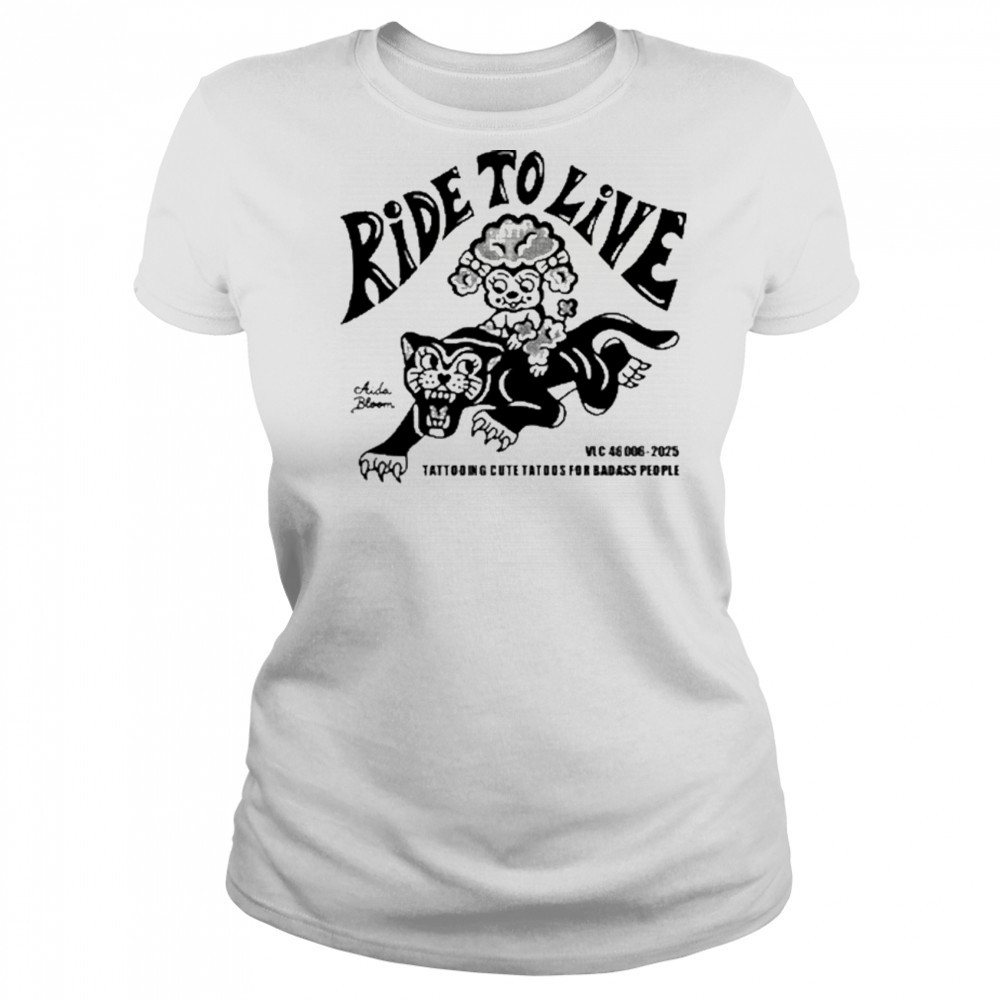 Aidabloom Ride To Live Shirt Women's T-shirt