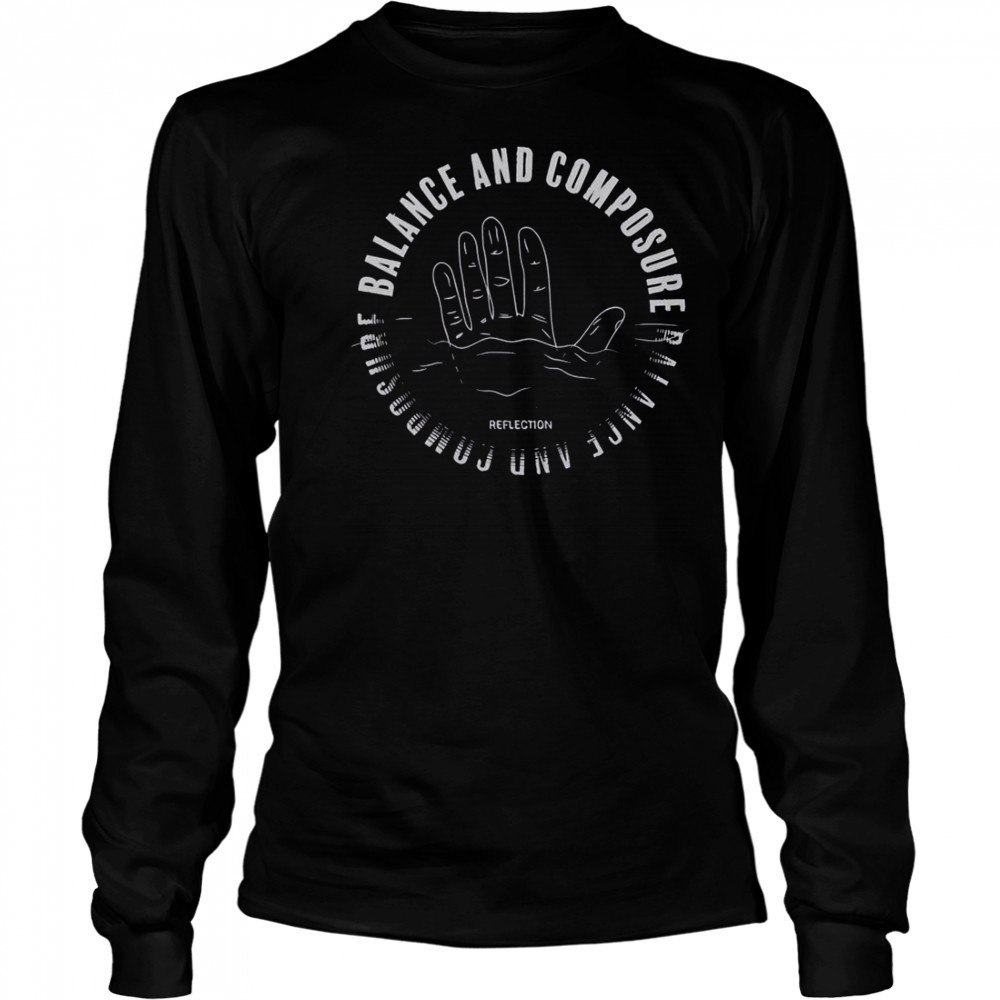 Balance And Composure Reflection T-Shirt Long Sleeved