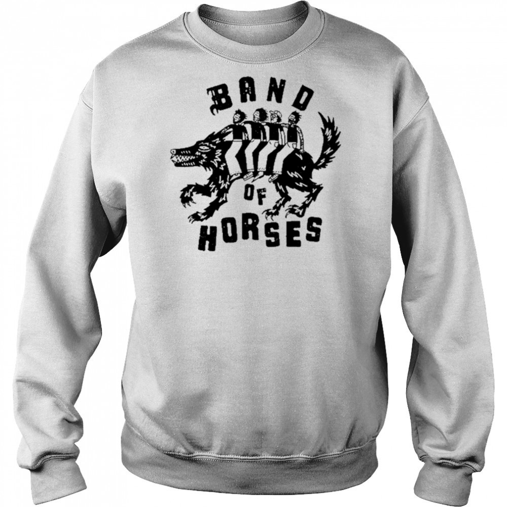 Band Of Horses Wolf T-shirt Sweatshirt