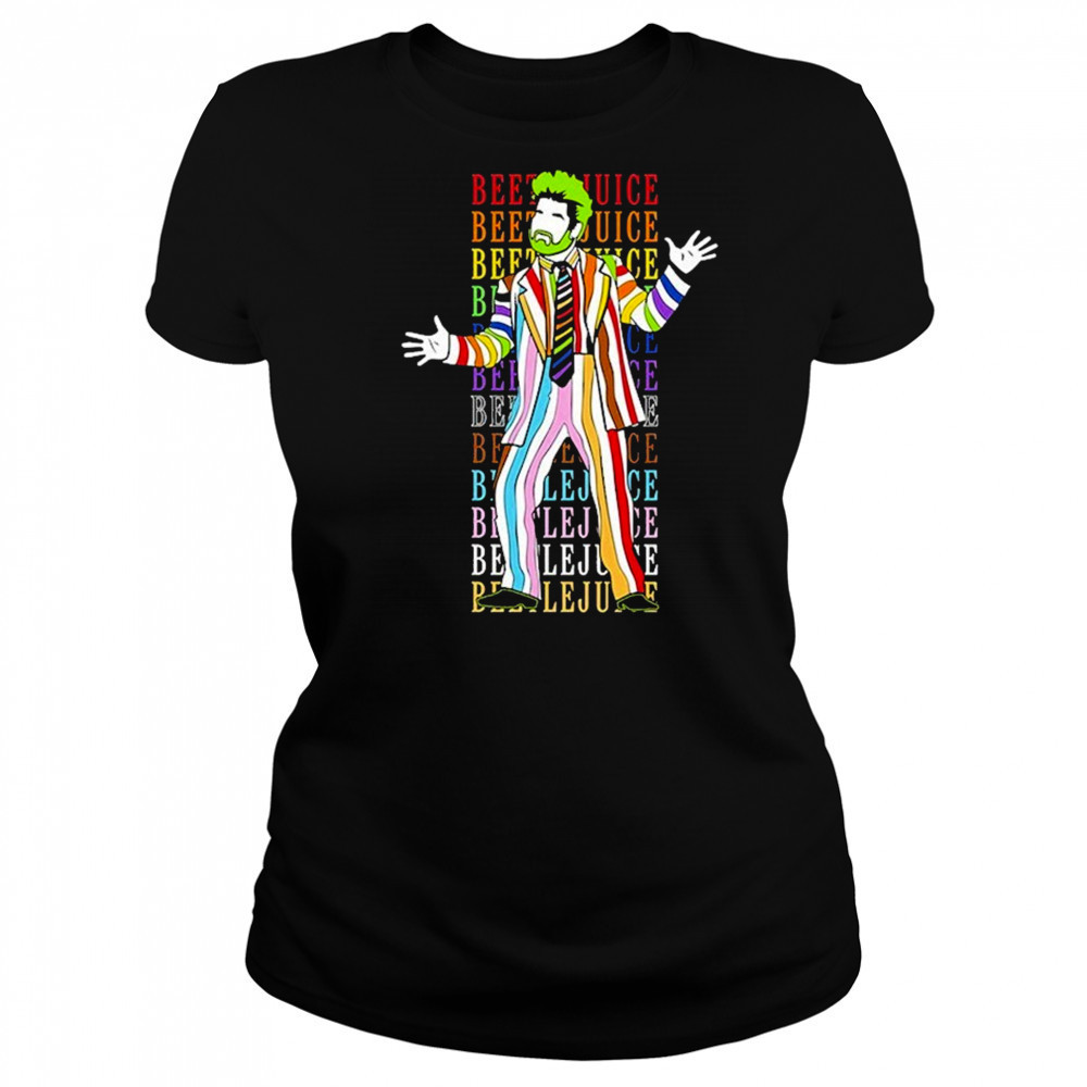 Beetlejuice Rainbow Suit Pride T-shirt Women's T-shirt