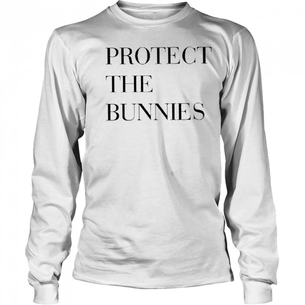 Bill Moon Protect The Bunnies Shirt Long Sleeved
