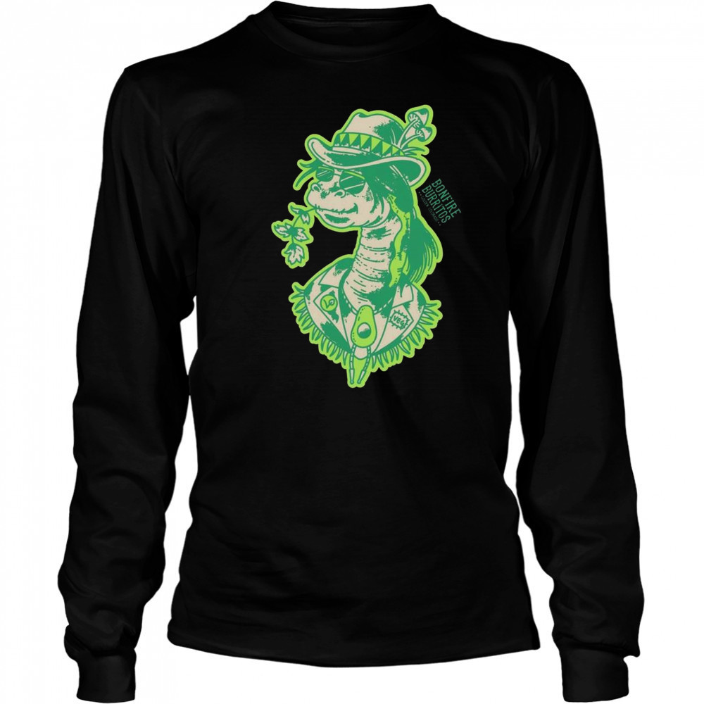 Bonfire Burritos Bobasaurus Shirt Long Sleeved
