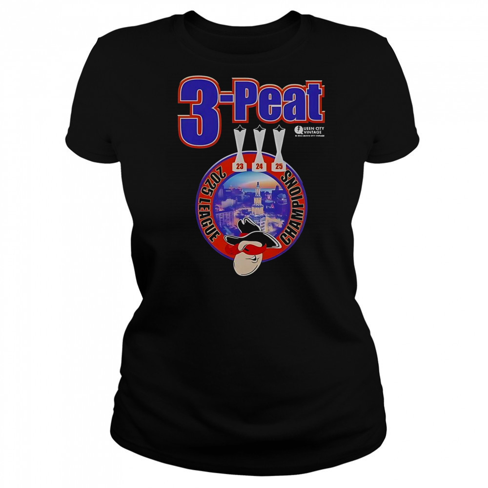 Buffalo Bandits 3 Peat 2025 League Champions T-Shirt Women's T-shirt