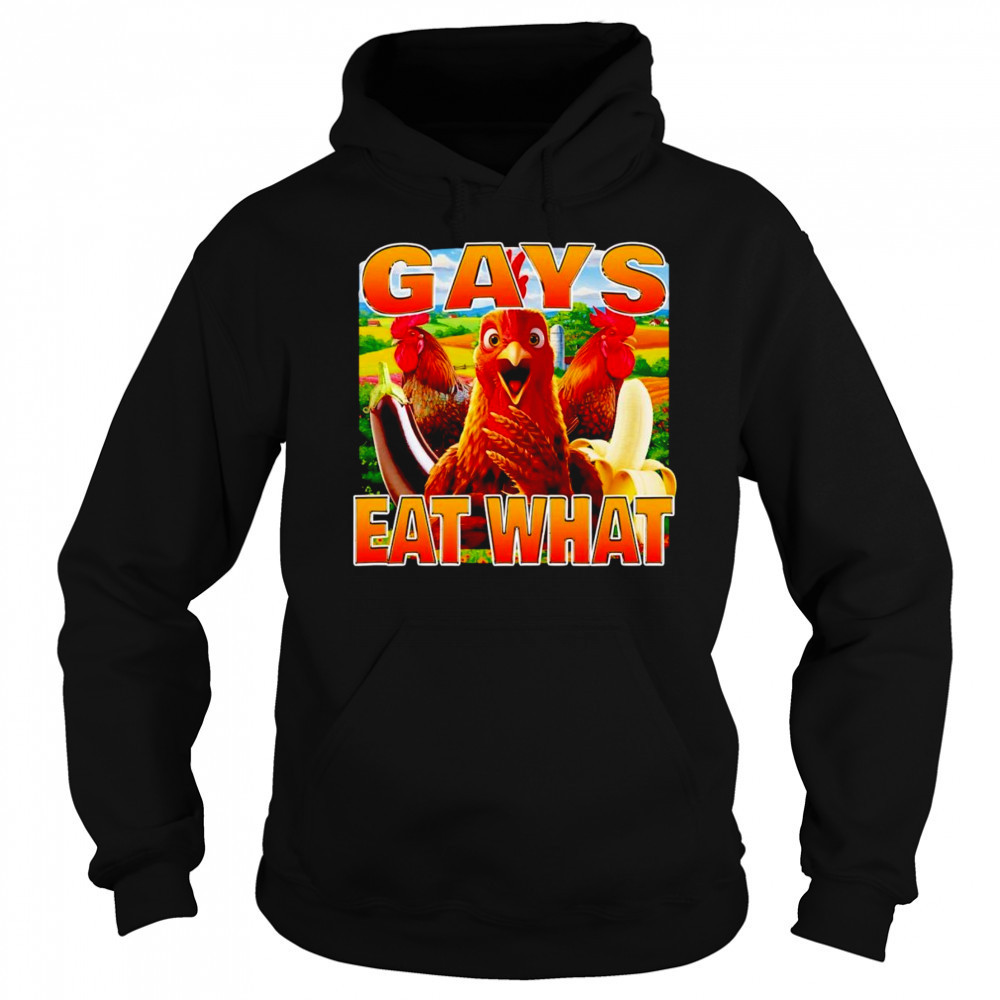 Chicken gays eat what shirt Hoodie