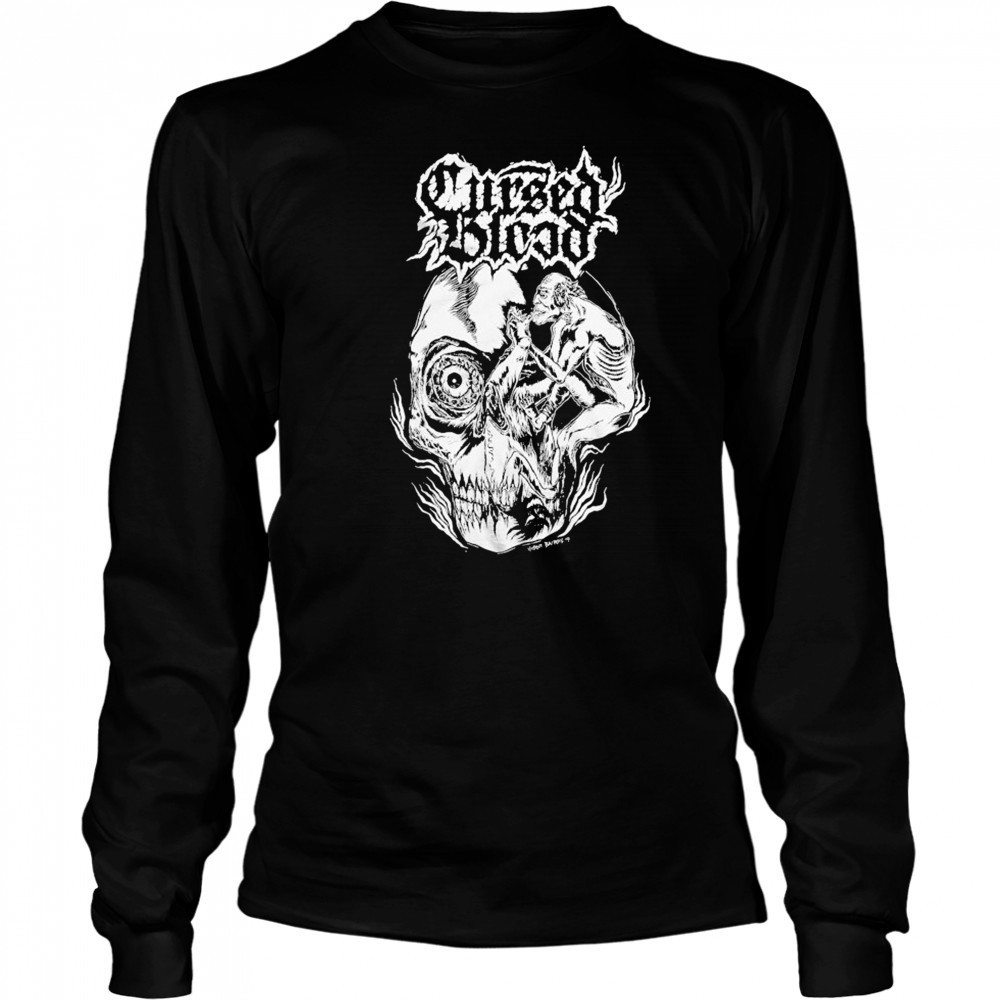 Cursed Blood Taker Of Life T-shirt Long Sleeved