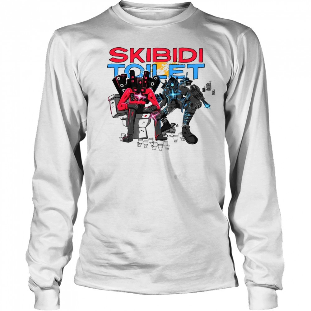 Dafuqboom RNB Juice Skibidi Toilet t-shirt Long Sleeved