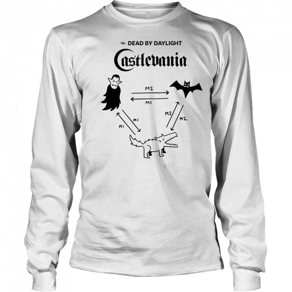 Dead By Daylight X Castlevania Vampiric Shift shirt Long Sleeved