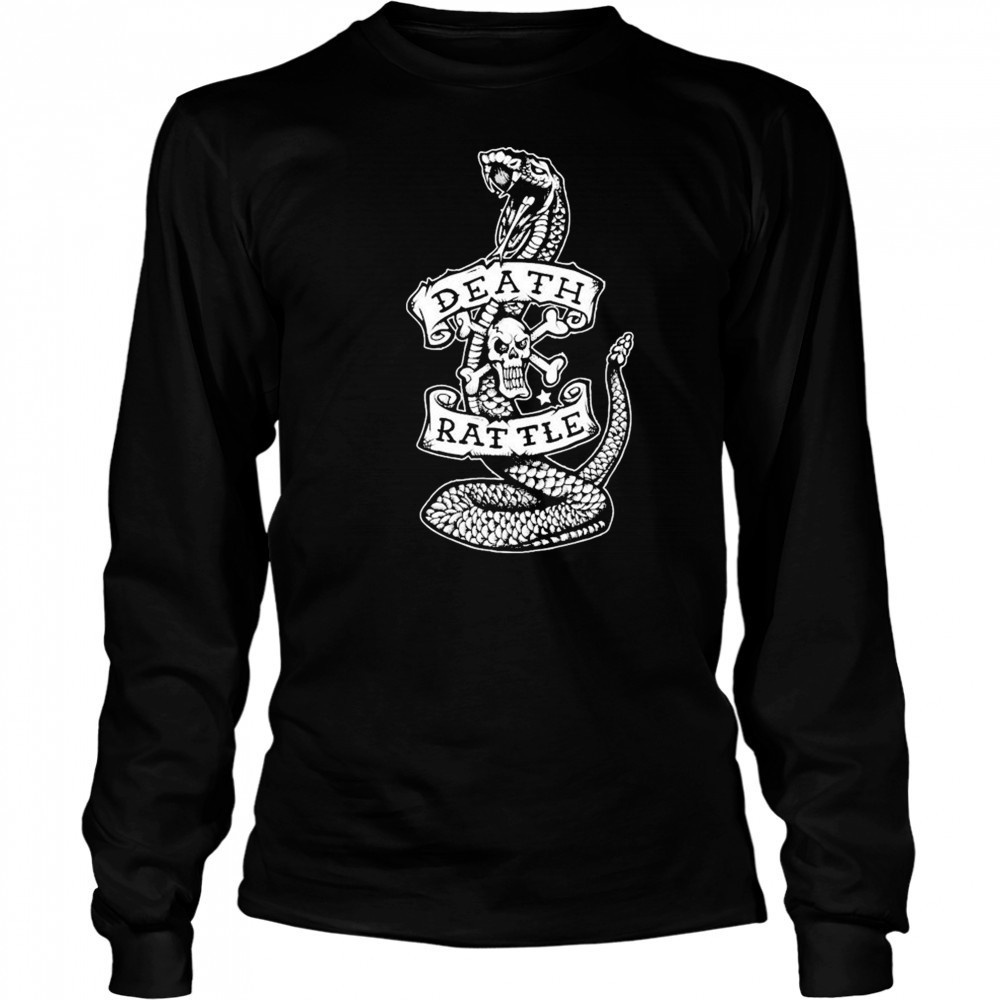 Death Rattle Snake T-shirt Long Sleeved