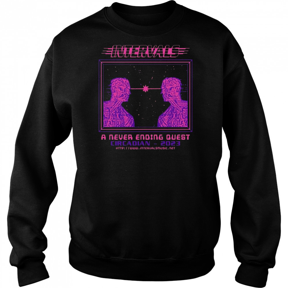 Down Right Intervals Never Ending Quest Shirt Sweatshirt