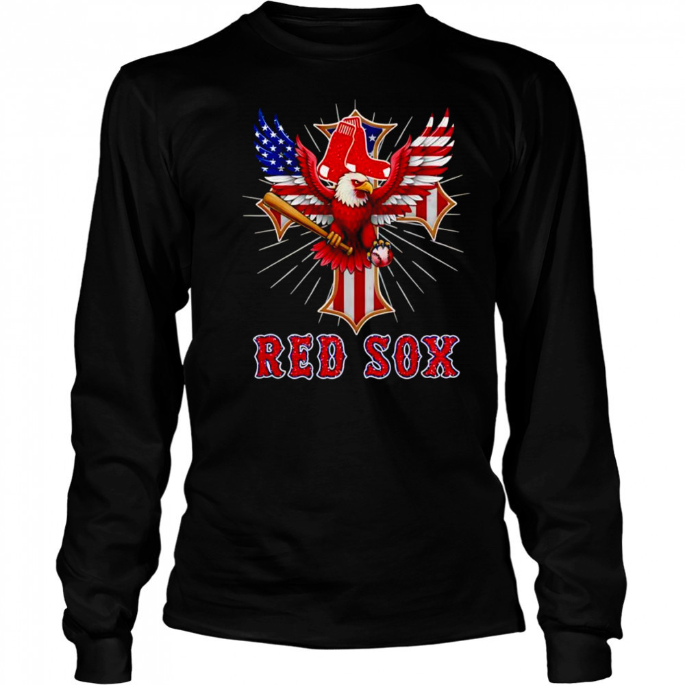 Eagle baseball Boston Red Sox shirt Long Sleeved