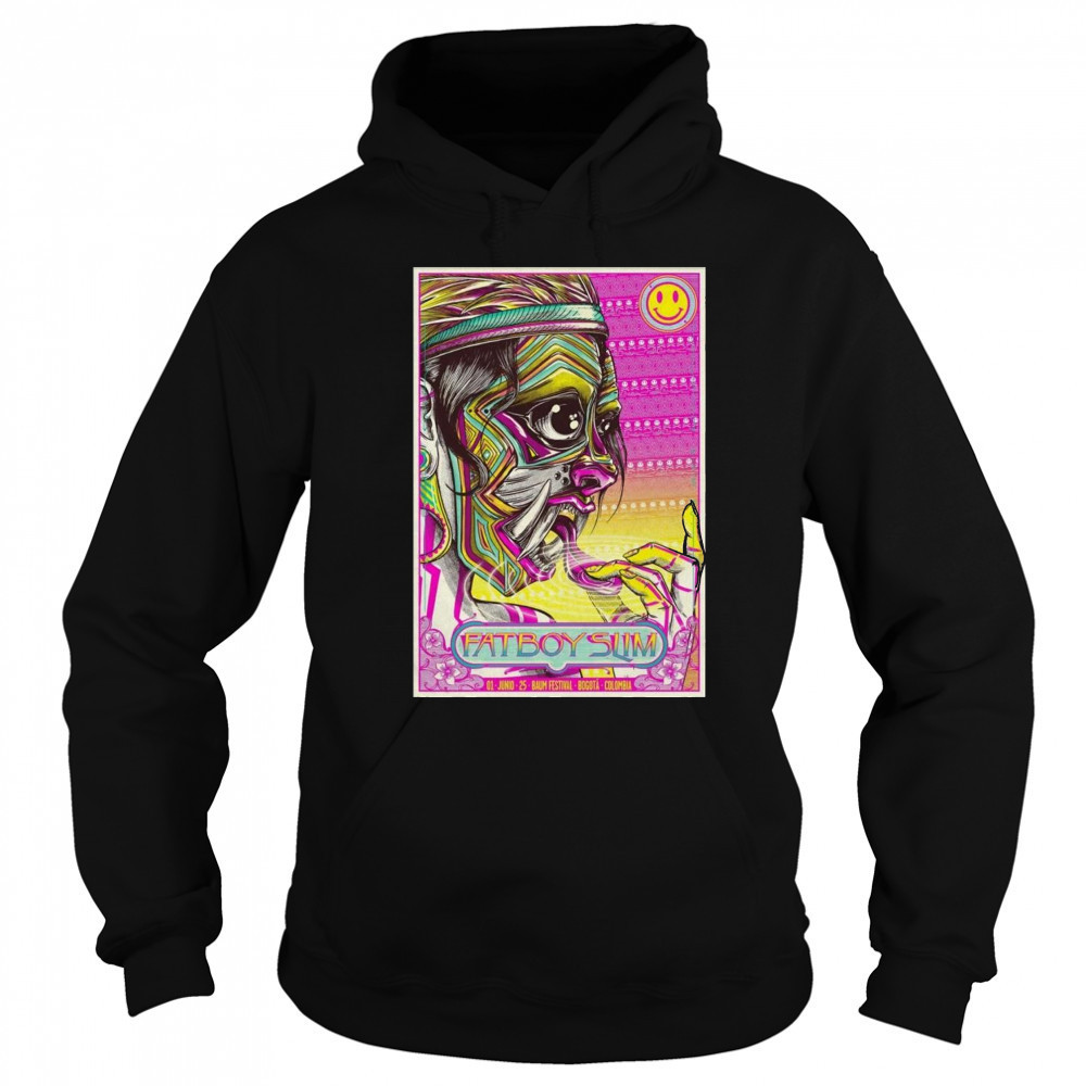 Fatboy Slim 6-1-2025 Baum Festival In Bogotá Colombia Shirt Hoodie