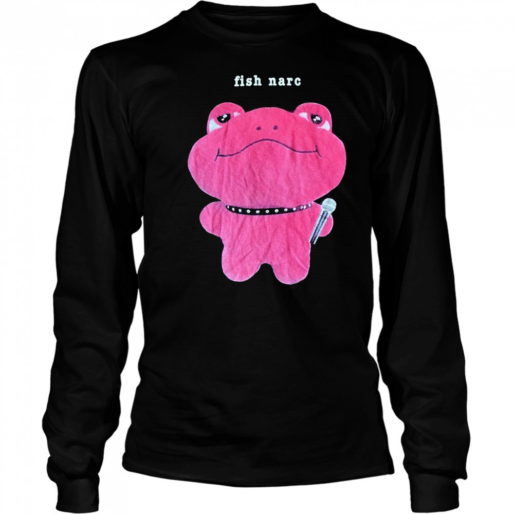 Fish Narc Frog T-shirt Long Sleeved